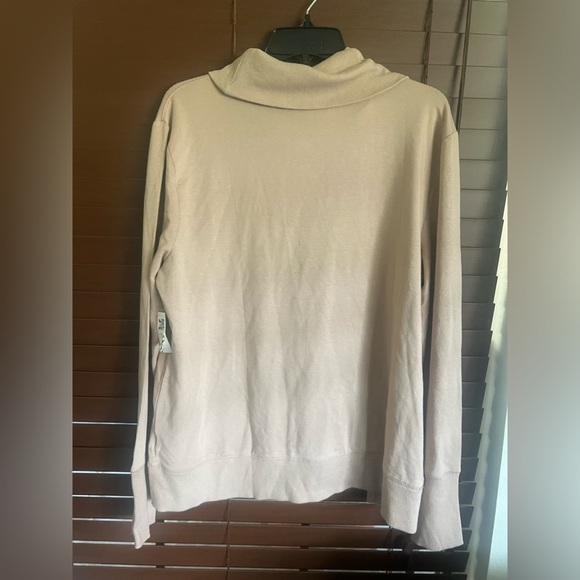 Tan Turtle neck sweatshirt - Picture 3 of 7